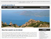 Tablet Screenshot of annuaire-generaliste.ch